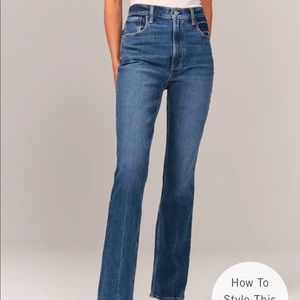 Abercrombie & Fitch The 70’s Vintage Flare Ultra High Rise Jean